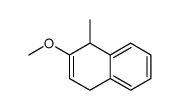 2-methoxy-1-methyl-1,4-dihydronaphthalene结构式