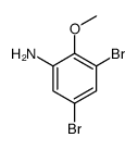 3,5-dibromo-o-anisidine结构式