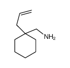 (1-prop-2-enylcyclohexyl)methanamine Structure