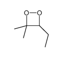 4-ethyl-3,3-dimethyldioxetane Structure