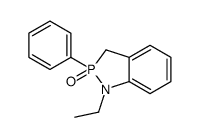 1-ethyl-2-phenyl-3H-1,2λ5-benzazaphosphole 2-oxide结构式