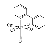 pentacarbonyl(2-phenylpyridine)chromium(0) Structure