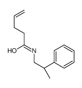 N-[(2R)-2-phenylpropyl]pent-4-enamide Structure