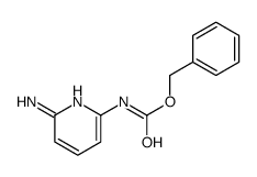 N-(6-氨基-2-吡啶)-氨基甲酸苯基甲酯结构式