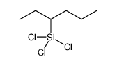 Silane, trichloro(1-ethylbutyl) Structure