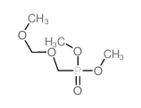 Phosphonic acid,[(methoxymethoxy)methyl]-, dimethyl ester (7CI)结构式