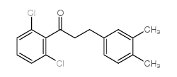 2',6'-DICHLORO-3-(3,4-DIMETHYLPHENYL)PROPIOPHENONE图片