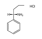 (S)-1-phenylbutan-1-amine hydrochloride结构式