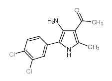 1-[4-amino-5-(3,4-dichlorophenyl)-2-methyl-1H-pyrrol-3-yl]ethanone picture