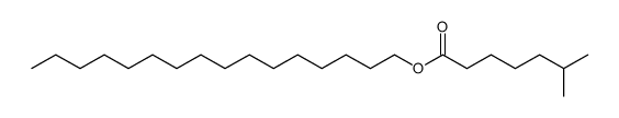 hexadecyl 6-methylheptanoate结构式