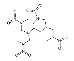 N,N,N',N'-Tetramethylnitraminomethyl-ethylendiamin Structure