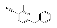 6-benzyl-2-methylpyridine-3-carbonitrile Structure