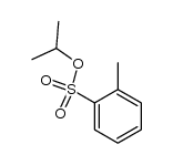 isopropyl toluenesulphonate Structure