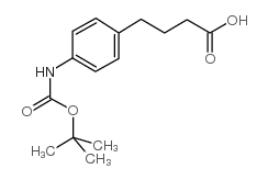 4-(4-((叔丁氧基羰基)氨基)苯基)丁酸图片