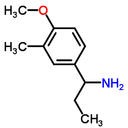 1-(4-Methoxy-3-methylphenyl)-1-propanamine picture