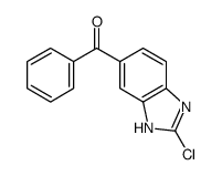 (2-chloro-3H-benzimidazol-5-yl)-phenylmethanone结构式