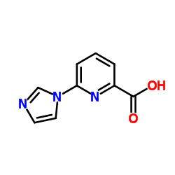 6-(1h-imidazol-1-yl)pyridine-2-carboxylic acid Structure