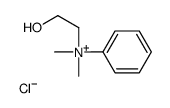 2-hydroxyethyl-dimethyl-phenylazanium,chloride结构式