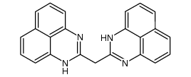 bis(2-perimidinyl)methane Structure