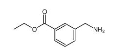 Benzoic acid, 3-(aminomethyl)-, ethyl ester结构式