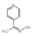 Ethanone,1-(4-pyridinyl)-, oxime structure