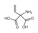 2-amino-2-vinyl malonic acid Structure