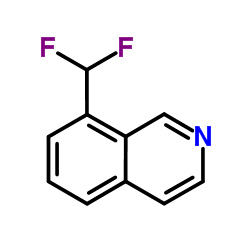 8-(二氟甲基)异喹啉结构式