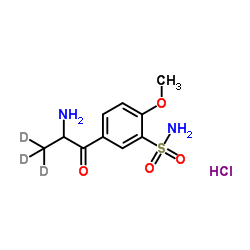 2-Amino-1-(4’-methoxy-3’-sulfonamidophenyl)-2-propanone-d3 Hydrochloride图片