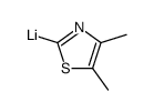 Lithium,(4,5-dimethyl-2-thiazolyl)- (9CI) Structure