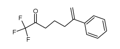 1,1,1-trifluoro-6-phenylhept-6-en-2-one Structure