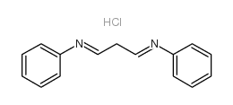 N1,N3-Diphenylpropane-1,3-diimine hydrochloride Structure