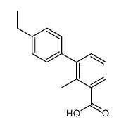 3-(4-ethylphenyl)-2-methylbenzoic acid结构式