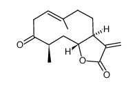 11,13-dehydroketopelenolide B结构式