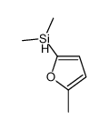 dimethyl-(5-methylfuran-2-yl)silane Structure