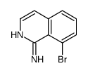 8-Bromoisoquinolin-1-amine, 1-Amino-8-bromo-2-azanaphthalene图片