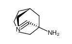 Bicyclo[3.2.1]octane-3-carbonitrile, 3-amino-, exo- (9CI) Structure