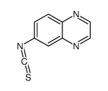 6-quinoxaline isothiocyanate Structure