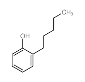 Phenol, 2-pentyl-结构式