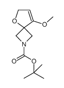 tert-butyl 8-methoxy-5-oxa-2-azaspiro[3.4]oct-7-ene-2-carboxylate Structure