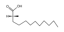 (R)-(-)-2-methyldodecanoic acid结构式