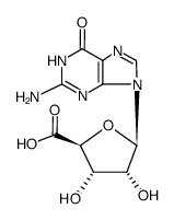 (2S,3S,4R,5R)-5-(2-amino-6-oxo-1H-purin-9(6H)-yl)-3,4-dihydroxytetrahydrofuran-2-carboxylic acid picture