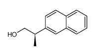 (R)-2-(naphthalen-2-yl)propan-1-ol Structure