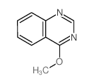 Quinazoline, 4-methoxy-结构式