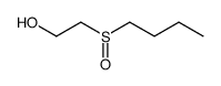 2-(n-butylsulfinyl) ethanol Structure