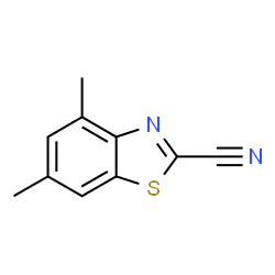 2-Benzothiazolecarbonitrile,4,6-dimethyl-(9CI) picture