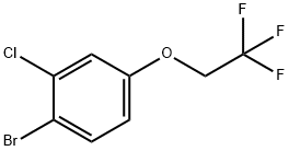 1-bromo-2-chloro-4-(2,2,2-trifluoroethoxy)benzene picture