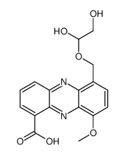 6-[(1,2-Dihydroxyethoxy)methyl]-9-methoxyphenazine-1-carboxylic acid Structure