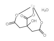 柠檬酸铁,水合结构式