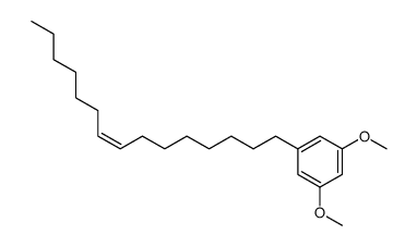 5-((Z)-pentadec-8-enyl)resorcinol dimethyl ether结构式