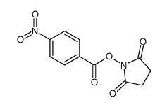 (2,5-dioxopyrrolidin-1-yl) 4-nitrobenzoate Structure